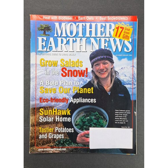 Vintage Mother Earth News Magazine Lot Of 4 2003 2004 2007 Paul Newman Solar - Picture 3 of 6